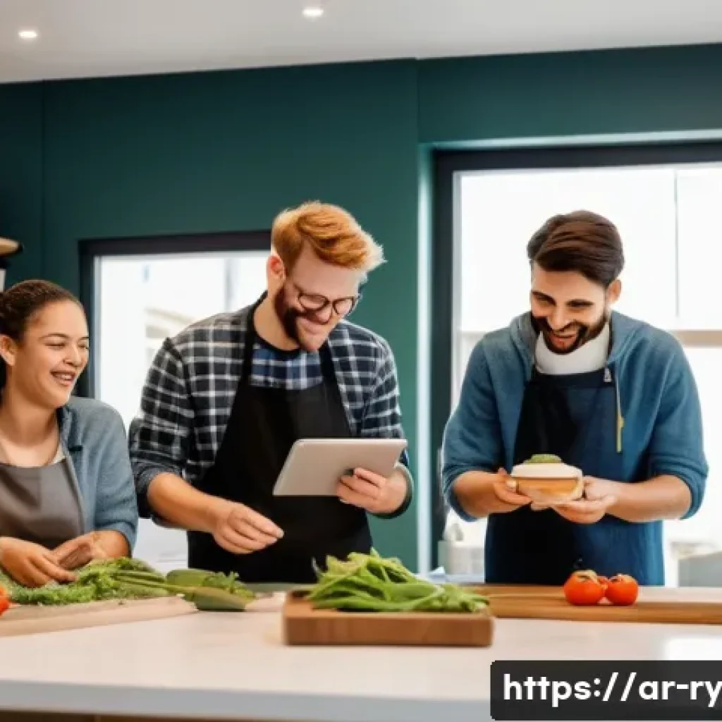 코리빙 커뮤니티의 거주자 요구 사항 분석 - **Vibrant Community Kitchen Scene**
A diverse group of young adults, aged 20-35, are cheerfully ...